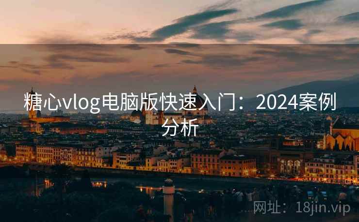 糖心vlog电脑版快速入门：2024案例分析