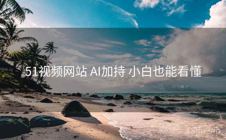 51视频网站 AI加持 小白也能看懂