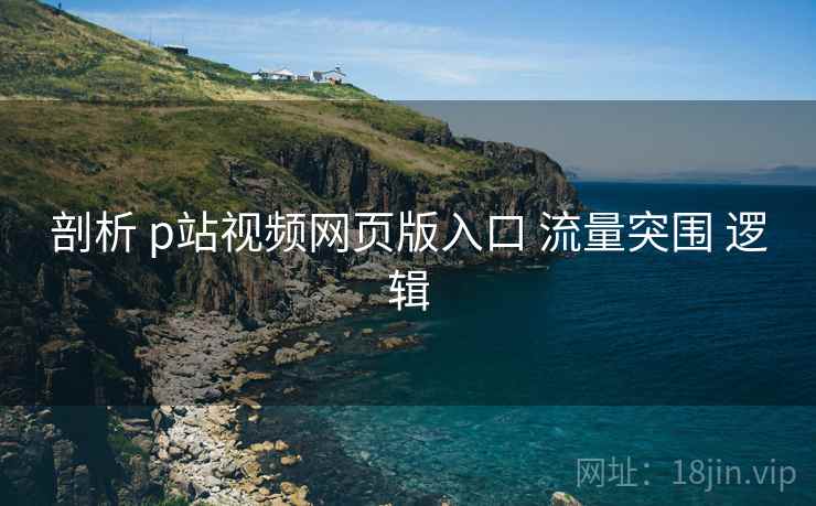剖析 p站视频网页版入口 流量突围 逻辑